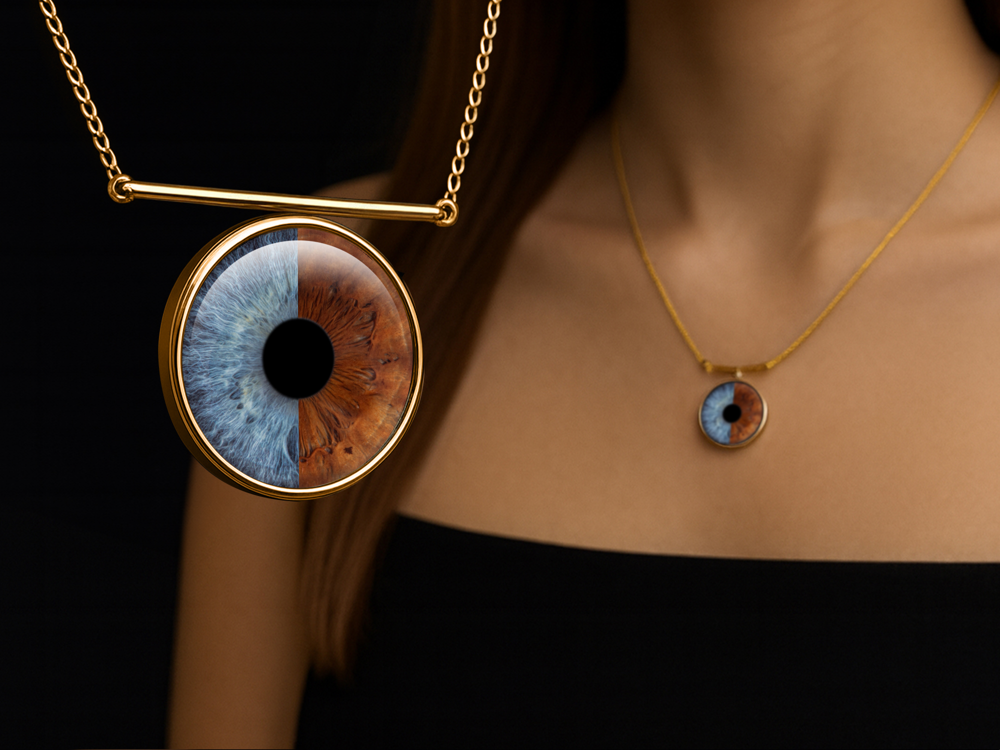 Lila Necklace Fusion 18K Gold
